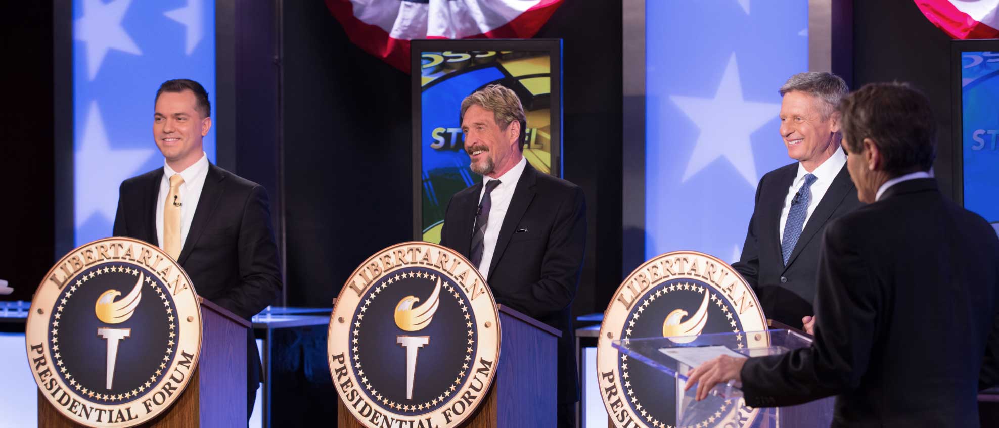 Libertarian presidential debate to air on Stossel Show Tonight