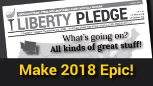 Free Lapel Pin with New Monthly Pledge!